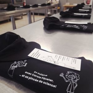 Tablier en cuisine